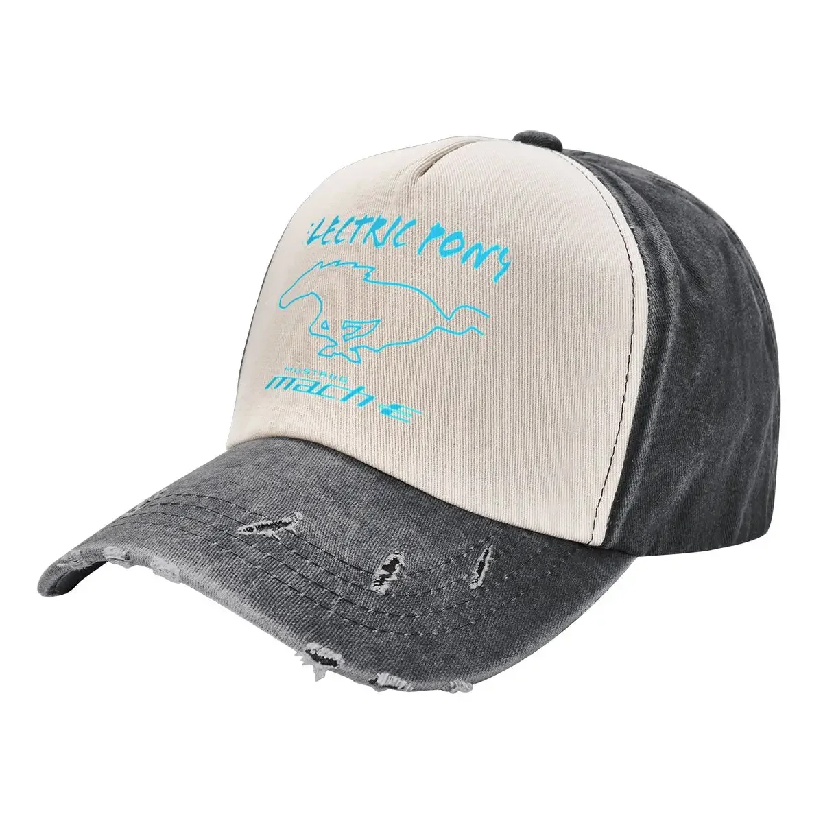 

Electric Mustang Mach-E pony Baseball Cap hard hat Christmas Hat Beach Women Hats Men's