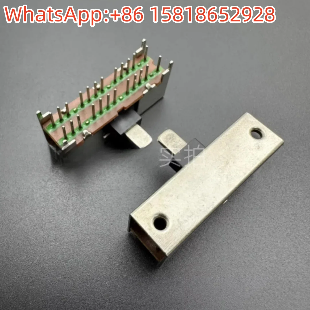 5pcs SK63D01MG9 Handle Height 9MM Three-Speed Pull Switch Iron Handle 4 Fixed Feet 24 Feet Horizontal Radio Speaker