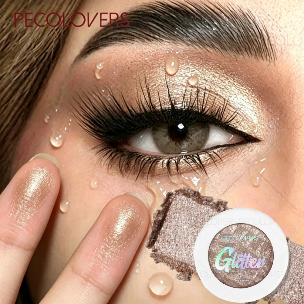 1PC Eeyeshadow Pattle, Dazzling Pearlescent, Waterproof and Long Lasting, Suitable for All Skin Tones, Daily Use