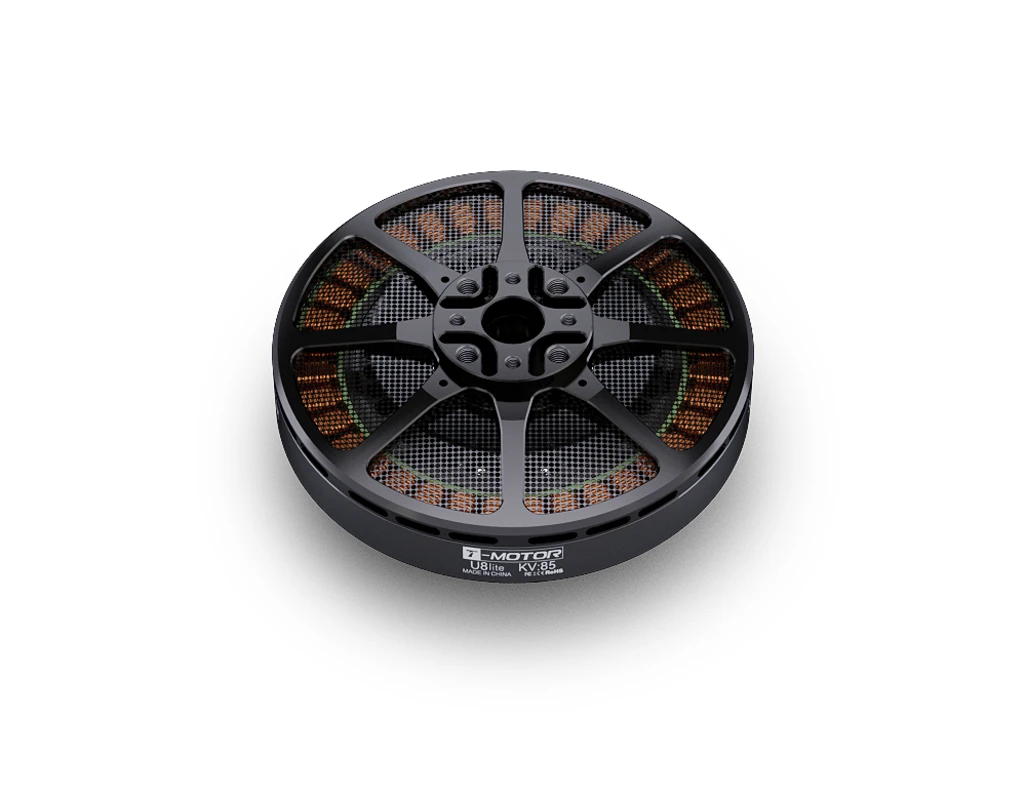 

T-MOTOR U8 LITE KV85/KV100/KV150/KV190 High Power Brushless Motor for Heavy Lift & Agriculture Drones