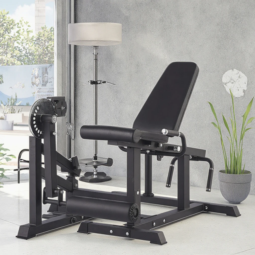 

Factory Direct Sales Adjustable 6 Position Bench Multi Leg Extension and Curl Machine for Home Gym Use Fitness Equipmentpromote