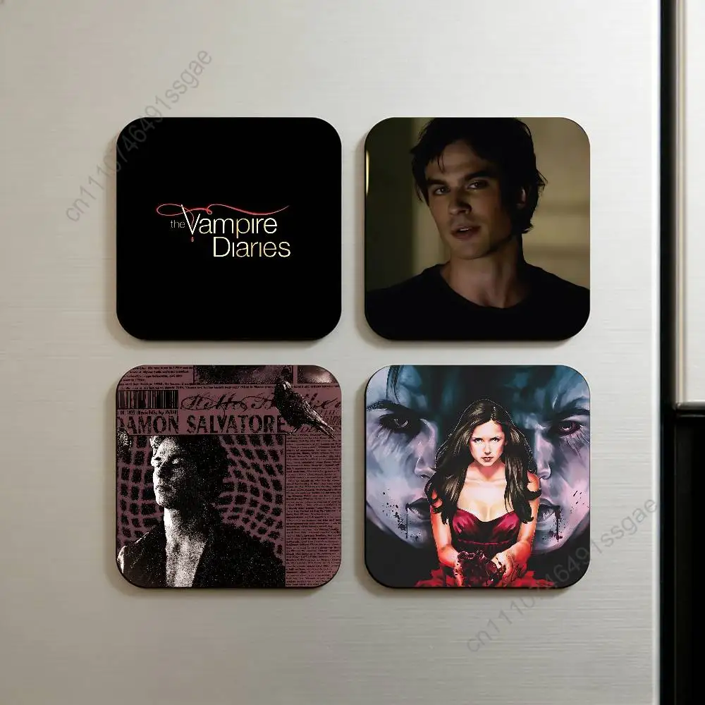 The V-Vampire D-Diaries Square Decorative Fridge Magnets for Home Kitchen Office Whiteboard & Locker