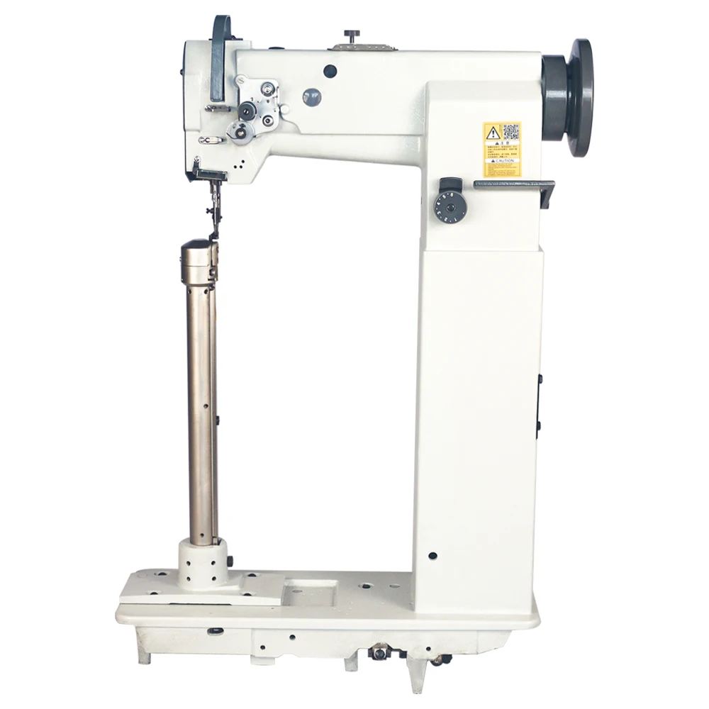 New Post Bed Walking Foot Lockstitch Industrial Sewing Machine 180 Rotating Arm High-Speed Long Service Life For Leather Shoes