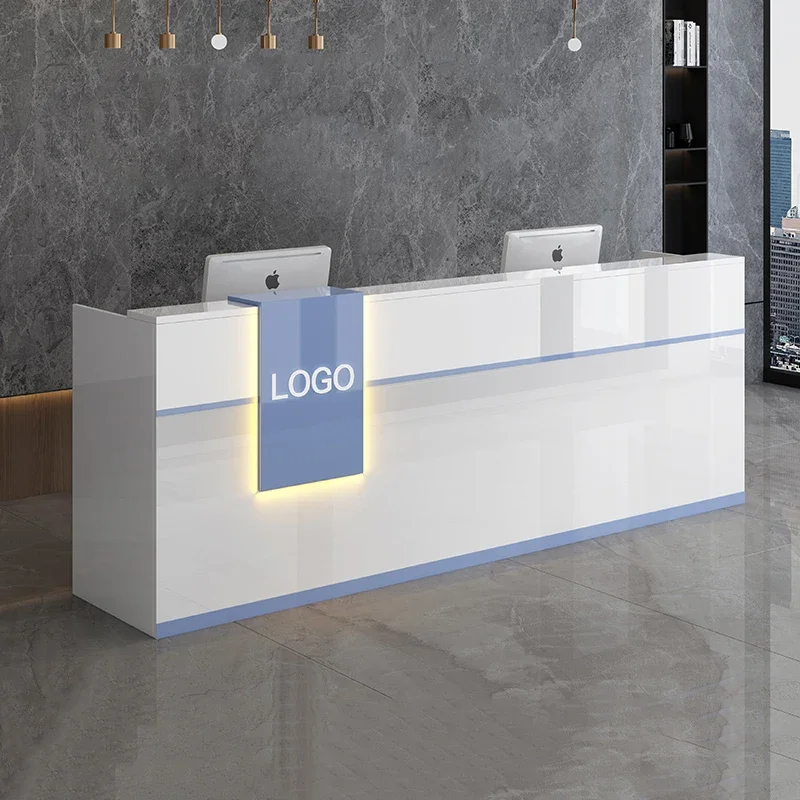 Modern Beauty Reception Desks Display Decorations Salon Reception Desks Checkout Counter Modern Reception Desk Pulpitos Pulpit