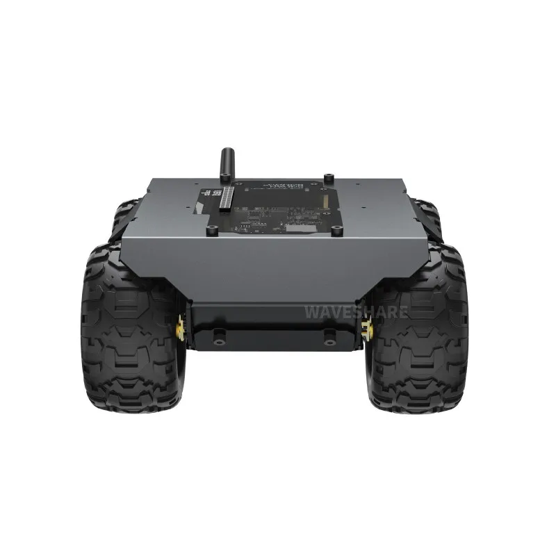 Imagem -05 - Wave Rover-chassi Móvel 4wd Flexível e Expansível Corpo Totalmente Metálico Suporte a Vários Hosts com Módulo Esp32 Integrado