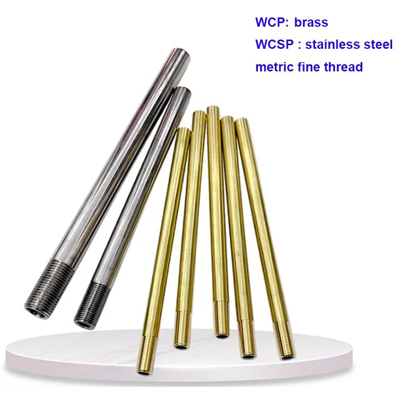 2PCS WCP WCSP Mold Cooling Pipe, Metric Fine Thread Water Connection Tube Injection Mold Water Transport Accessories