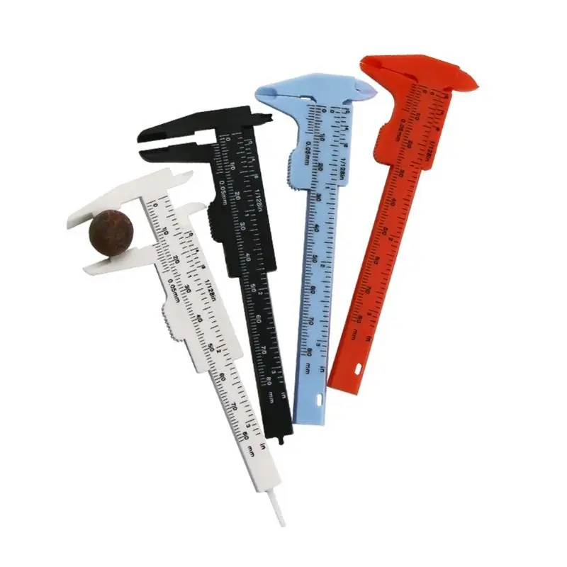 Caliper High Full Screen Metal 0-80mm Double Ruler Scale Stainless Steel-Vernier Precise Measurement Tool