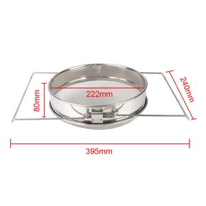 Filtre, Elek, Çift, Paslanmaz, Çelik, Ve, Ağ, Ayırmak, için, Filtre, Bal, Araçları, Arıcılık, Malzemesi, Bahçe filtre ve balda 11 büyük satış-no. 7
