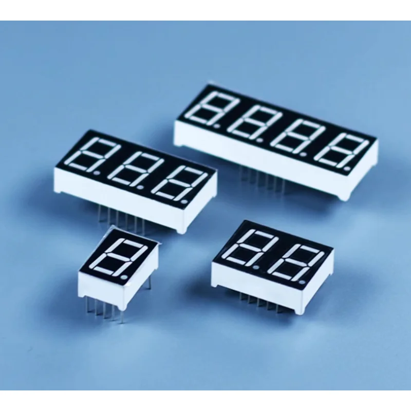 1 peça tela digital vermelha led de 0,56 polegadas, 1/2/3/4 dígitos co yin/co yang