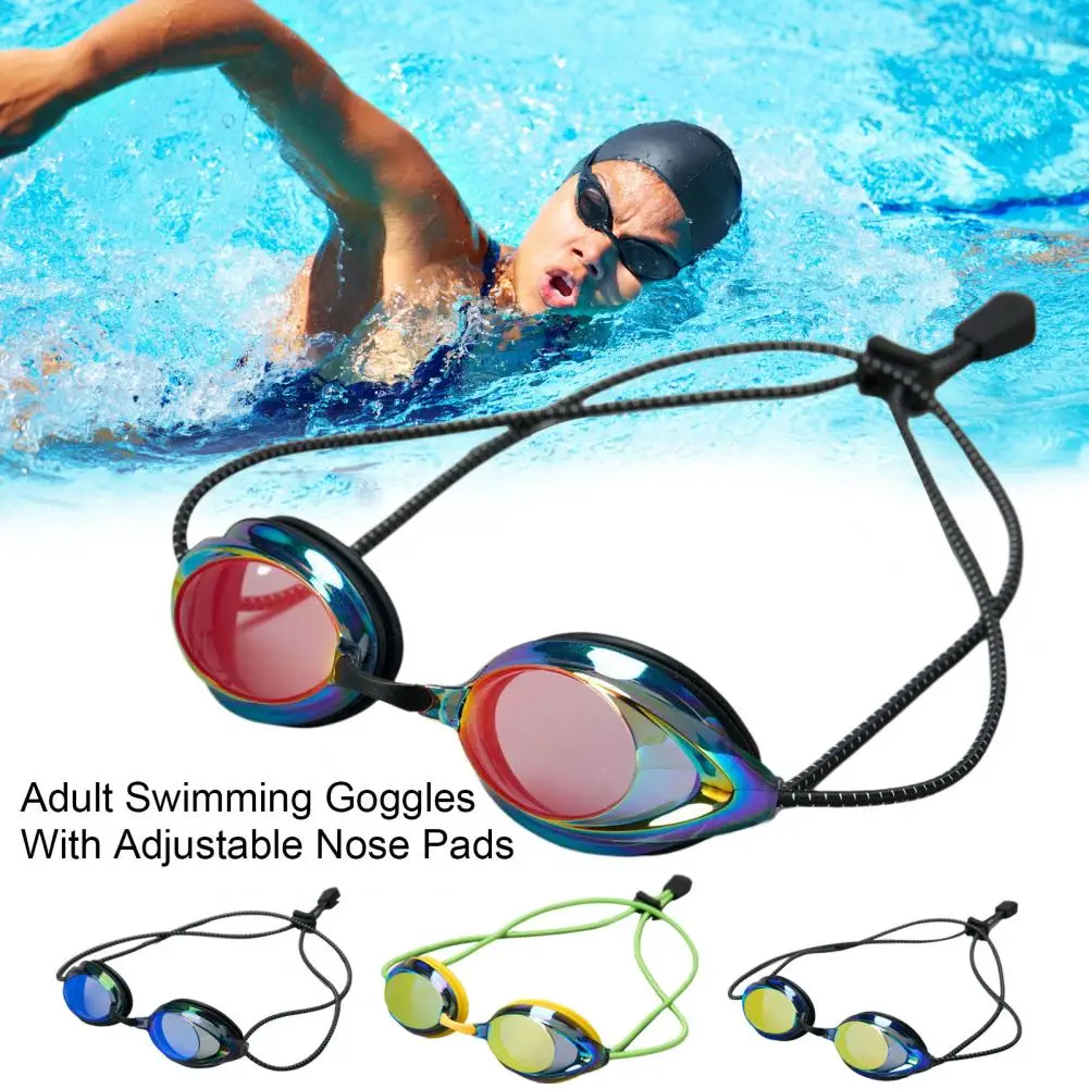 

Swim Goggles Adult Swimming Goggles Anti-fog UV Protection Clear Vision Lens under Water Eyewear for Men Women Swimming Equip