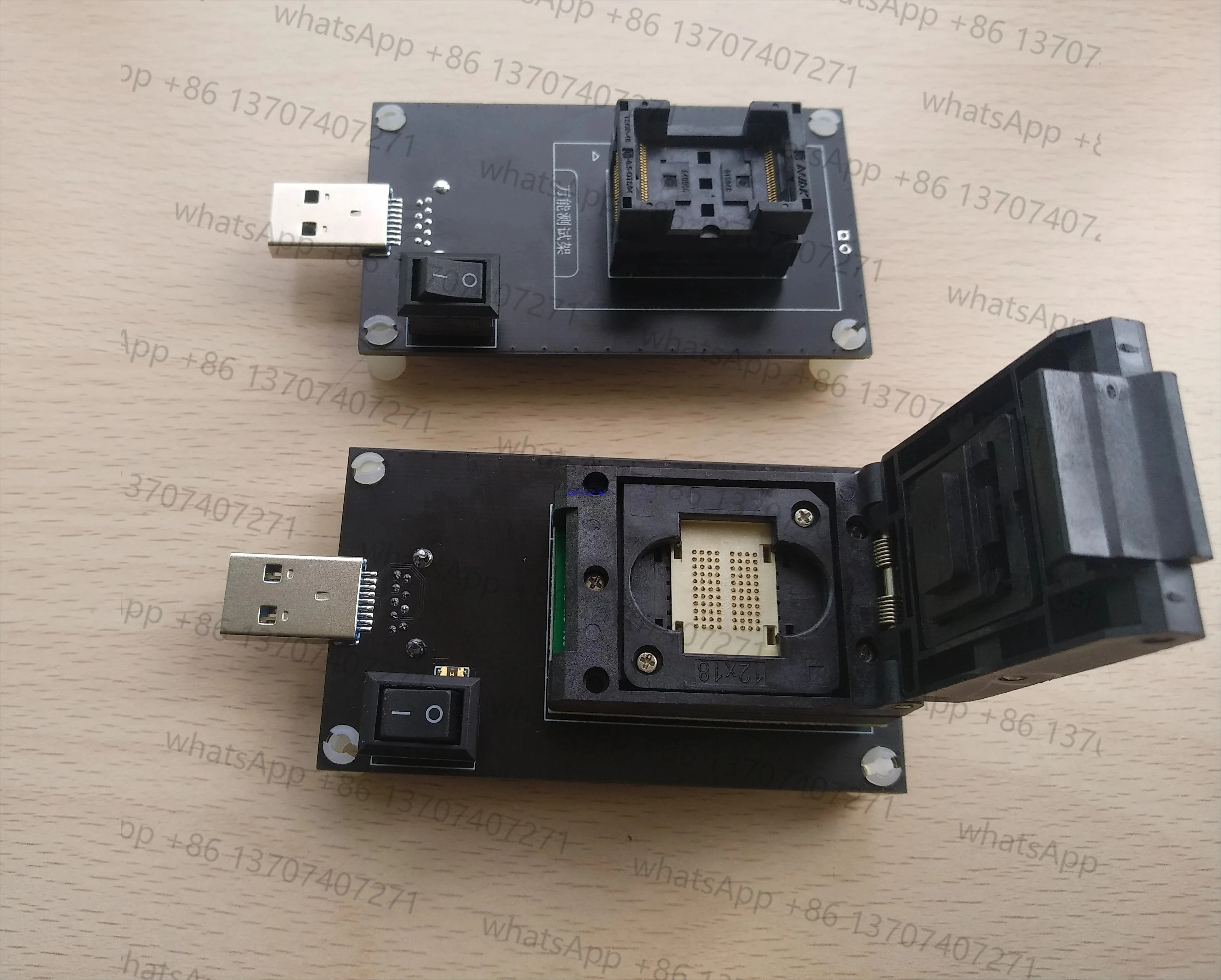 Тестовый стенд Anguo 6989 3267 903 3268 для флеш-памяти BGA152 TSOP48, пустое гнездо