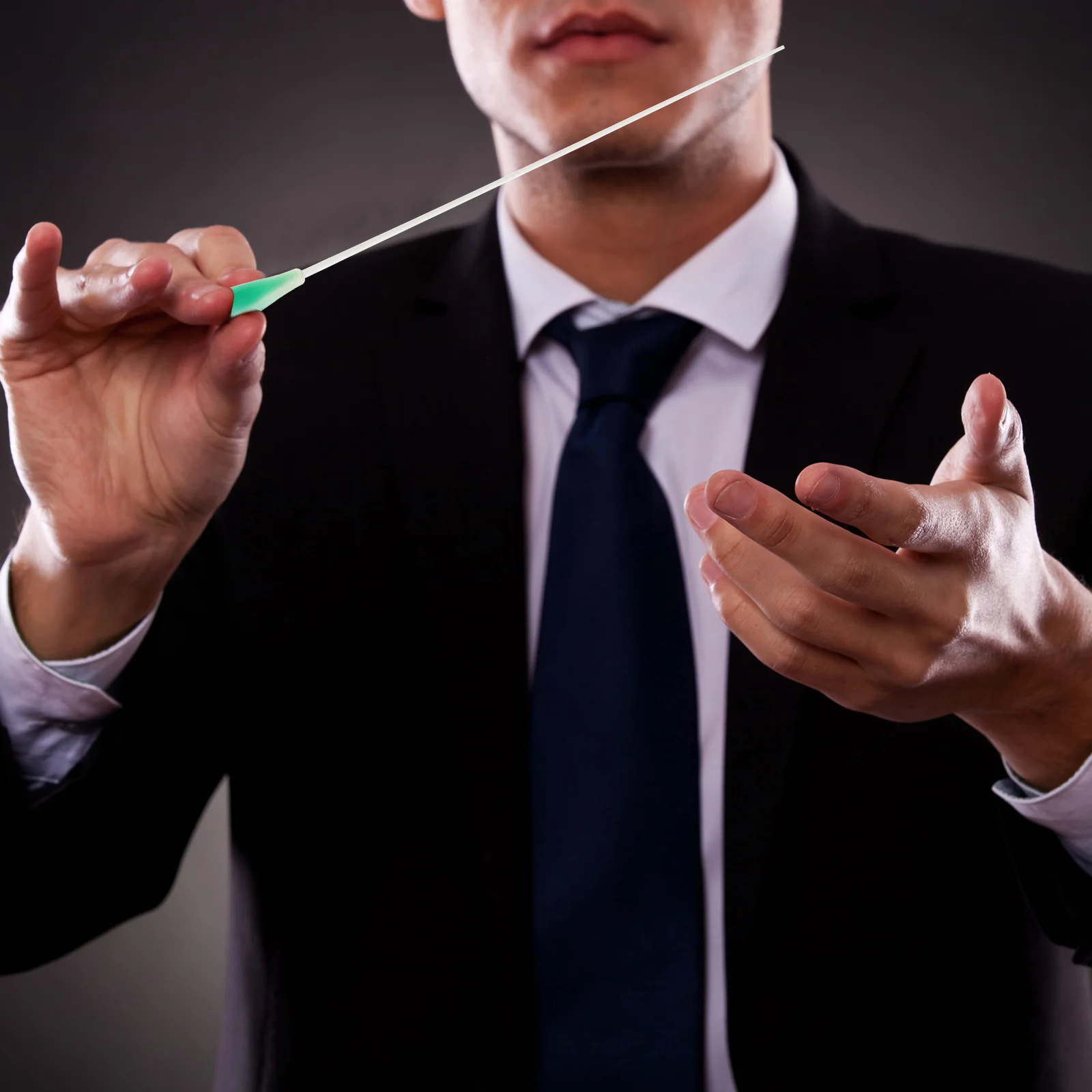 

Baton Barrel Police Officer Accessories Music Instrument Pocket Trumpet Conductor Musical Green