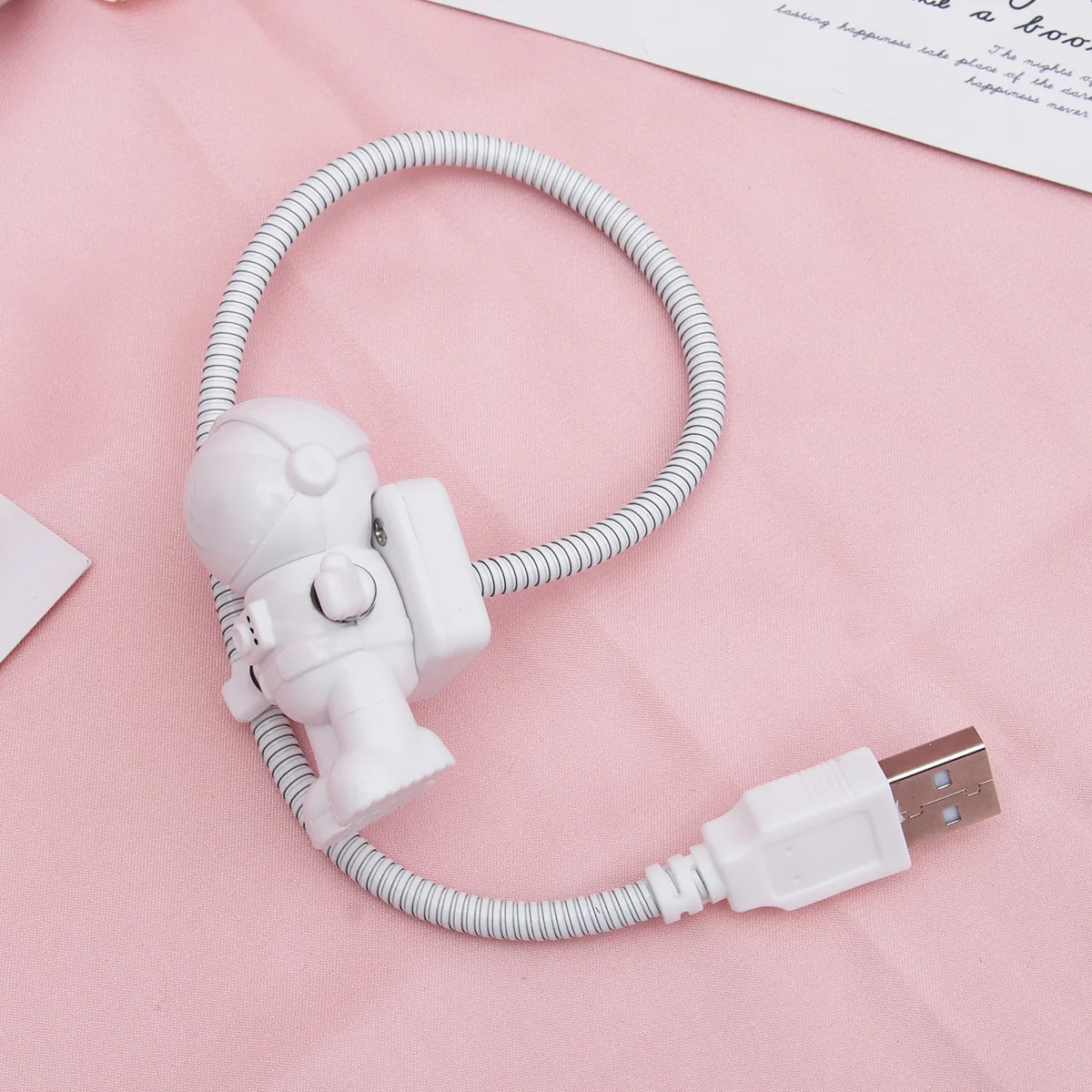 

Astronaut LED Night Light USB Table Lamp Flexible Arm Study Desk Cool Spaceman Design Bedroom Office School Reading