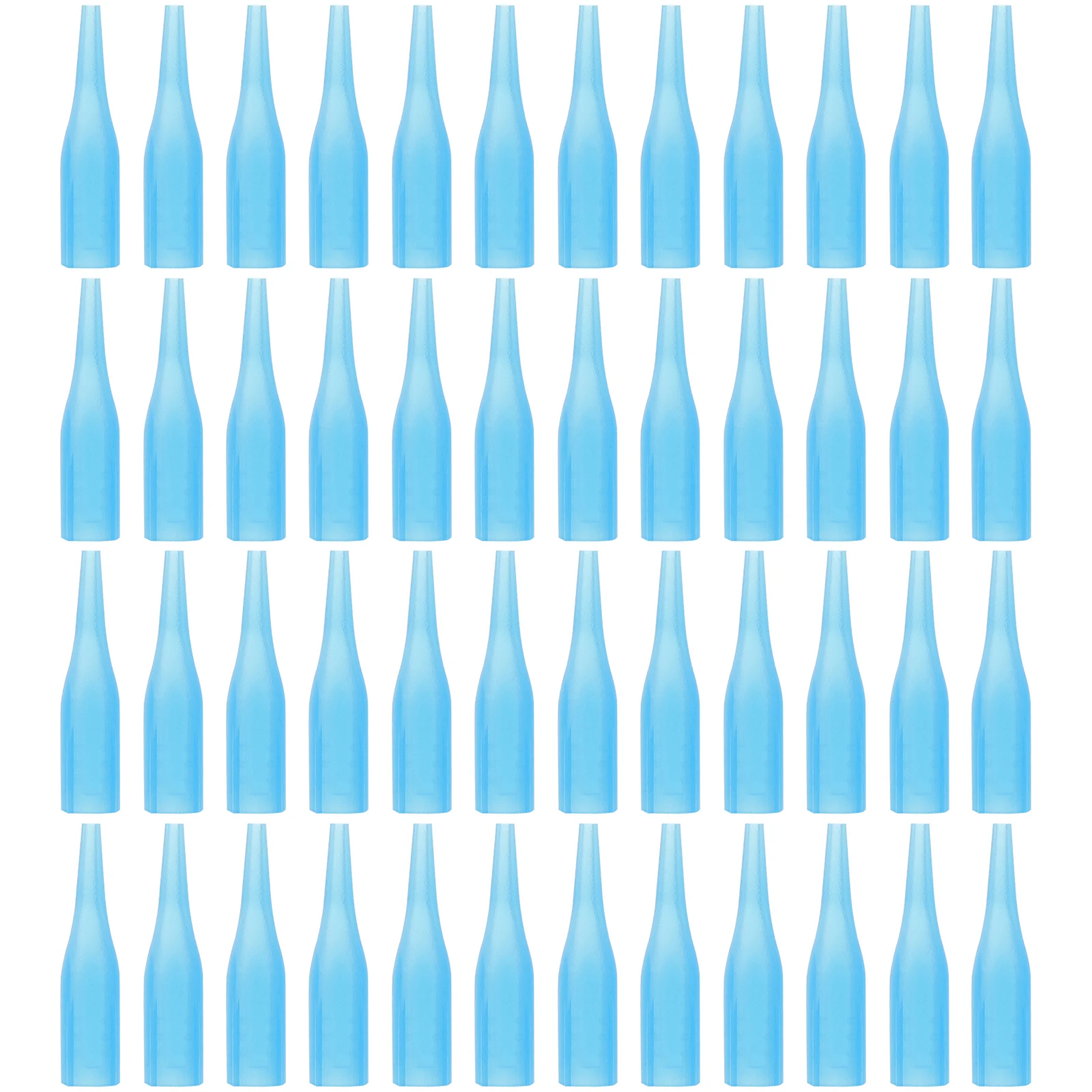 

100Pcs Tattoos Needle Mouth Tips Disposable Plastic Tips Smooth Ink Storage Tattooing Coloring Tool Tattooing Supplies