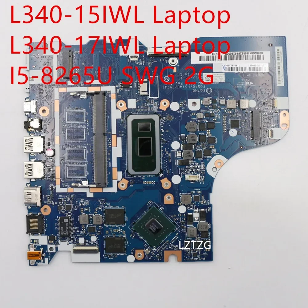 Motherboard For Lenovo ideapad L340-15IWL/L340-17IWL Laptop Mainboard I5-8265U MX110 2G 5B20S41698