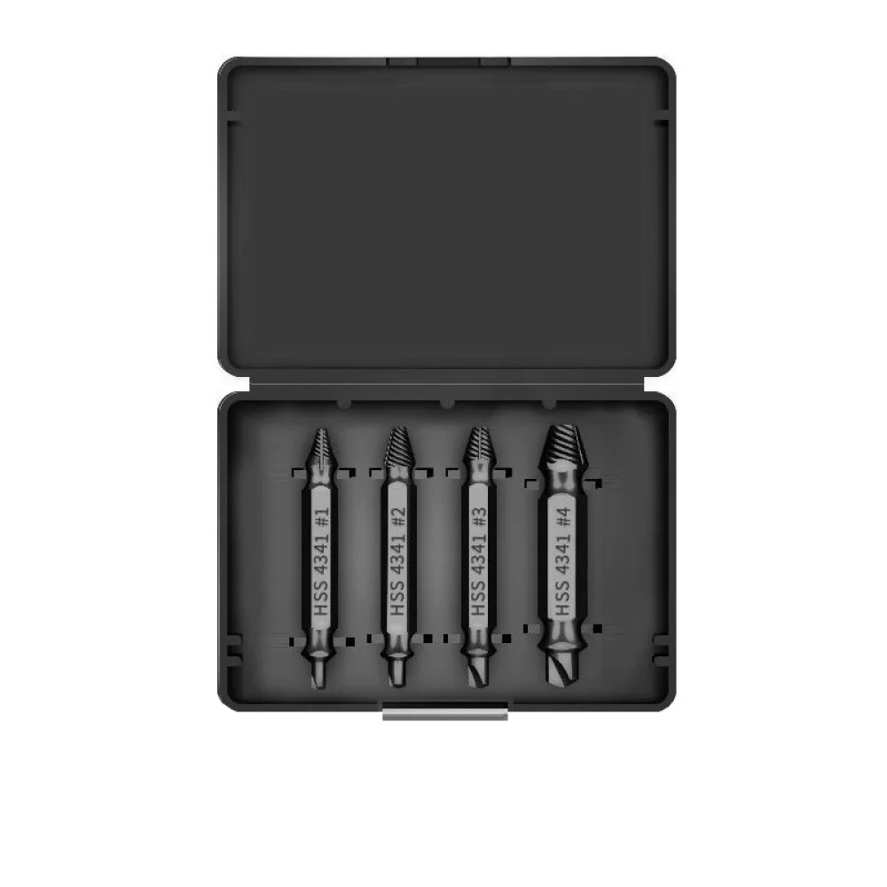 Broken Screw Extractor Tool Set For Longxiang Steel Bolt Remover Kit High Hardness Drill Bit For Damaged Fasteners Repair