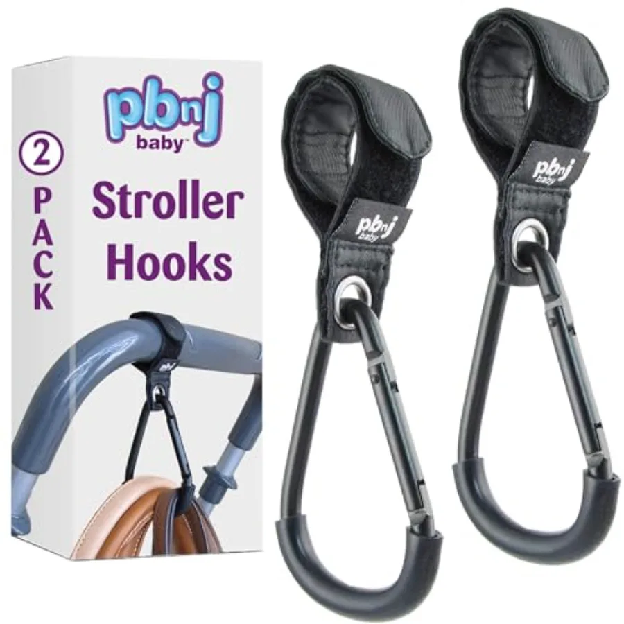 Stroller Hooks for Diaper Bags and Accessories