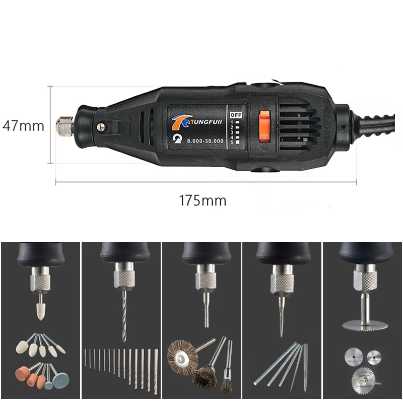 Engraver Electric Drilling Machine Mini Dremel Tool Electric Drill Mini 220V For Rotary Tools With Power Tools Accessories