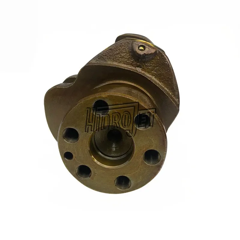 Bagian Mesin Konstruksi Esensial Crankshaft Baru D1703 D1503 untuk suku cadang Excavator