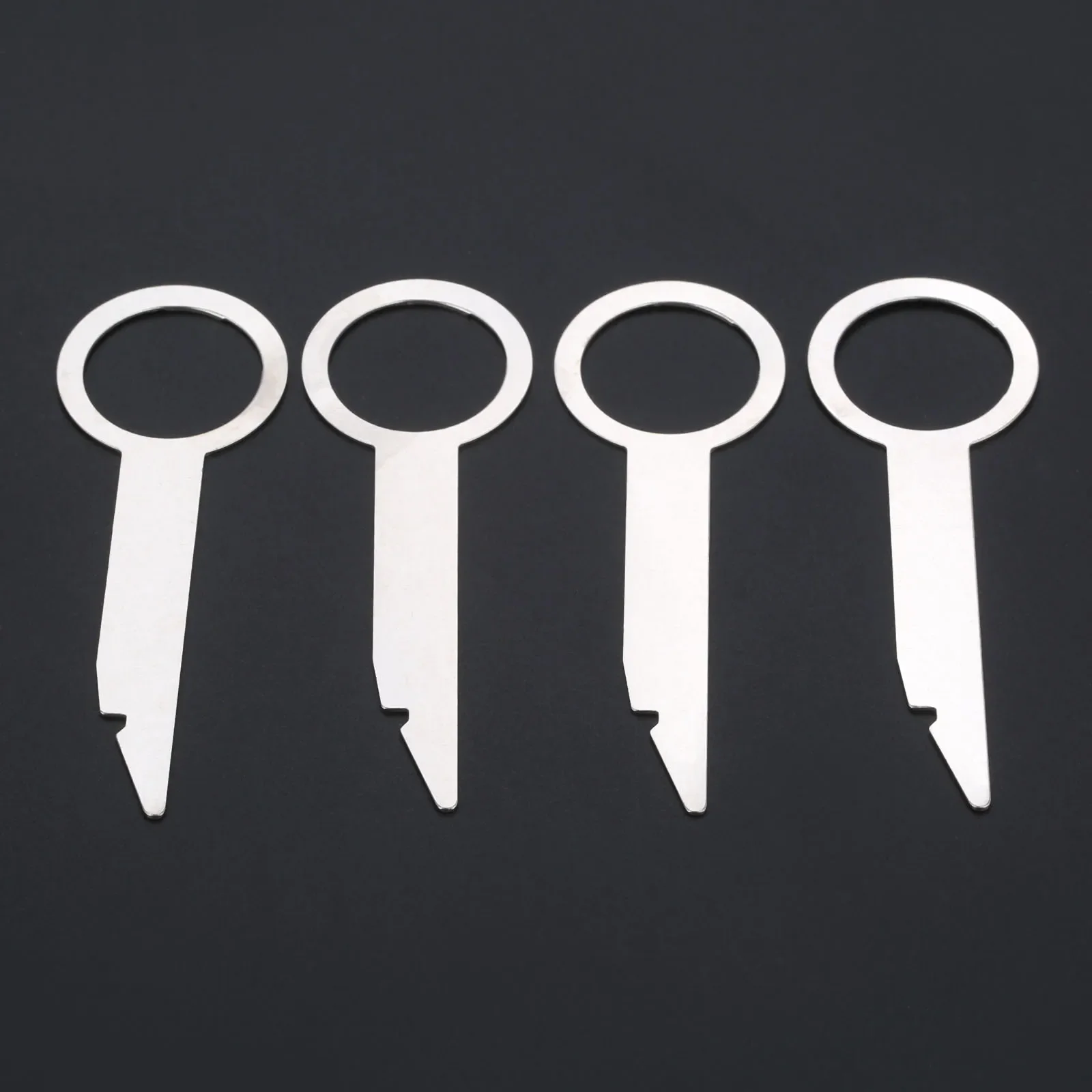 4Pcs Auto Car Radio Stereo Release Removal Repair Tools Keys Set Sheet Metal Tool for Ford Passat Touran Skoda Delta