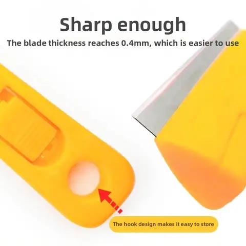 ALIWRAP Långt Handtag Metallskrapa Vinylspatel Biletiketter Klistermärken Borttagare Husrengöring Fönster Keramik Glasrengöring 10 best sales skrapblad - №4