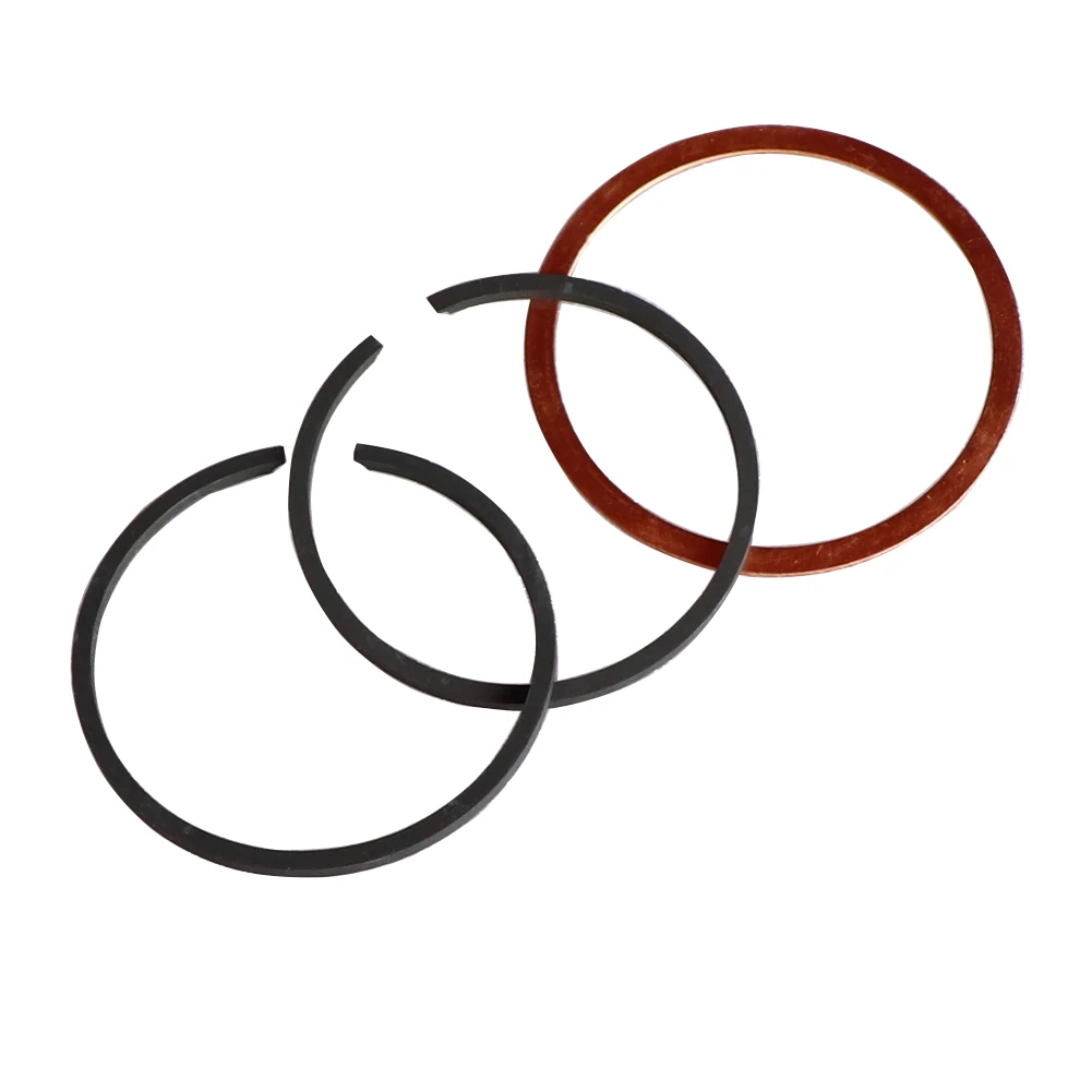 44-6 Engine Cylinder Head With 44MM Piston Kit for 2 Stroke 49cc Mini Dirt Bike Mini ATV Quad Pocket Bike Piston Ring view 6