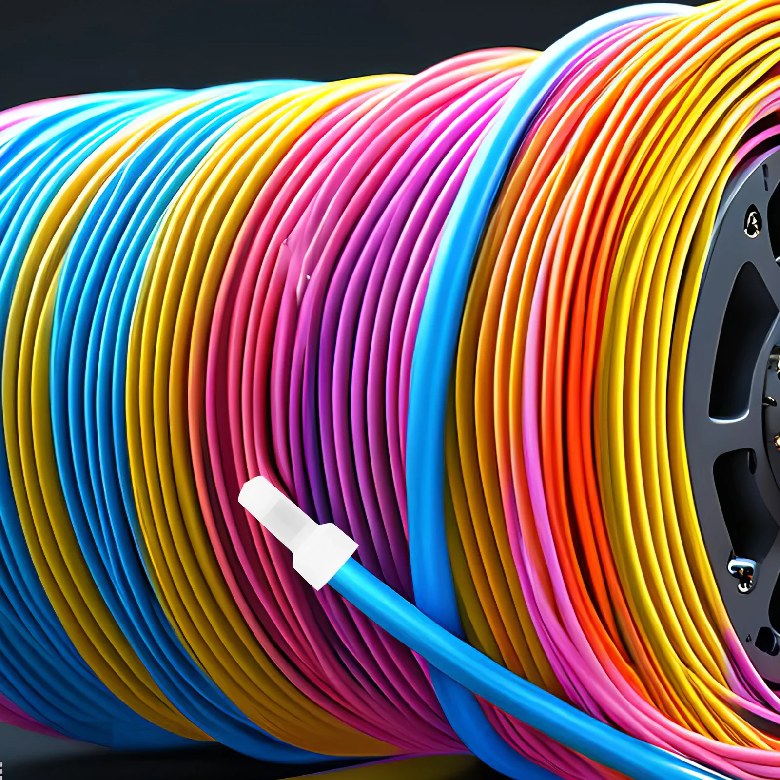 

1Set Electrical Wire End Connectors Insulated Crimp Caps Flame Retardant Wiring Terminal Covers for Car Cable