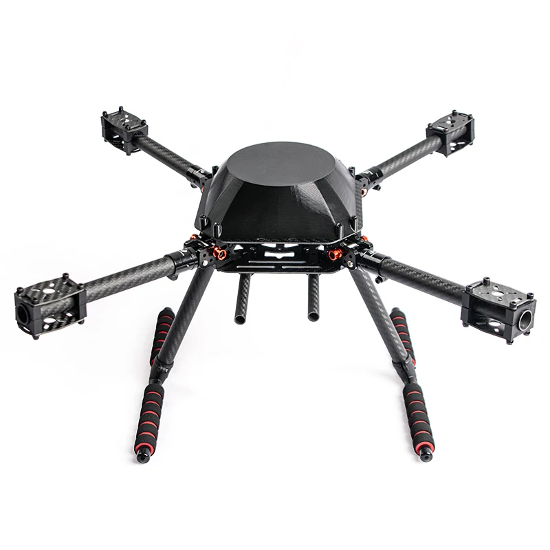 LX450 450 มม.คาร์บอนไฟเบอร์Quadcopterกรอบร่มรูปพับFPV Quadคาร์บอนไฟเบอร์Landing Skid F450 Droneกรอบ
