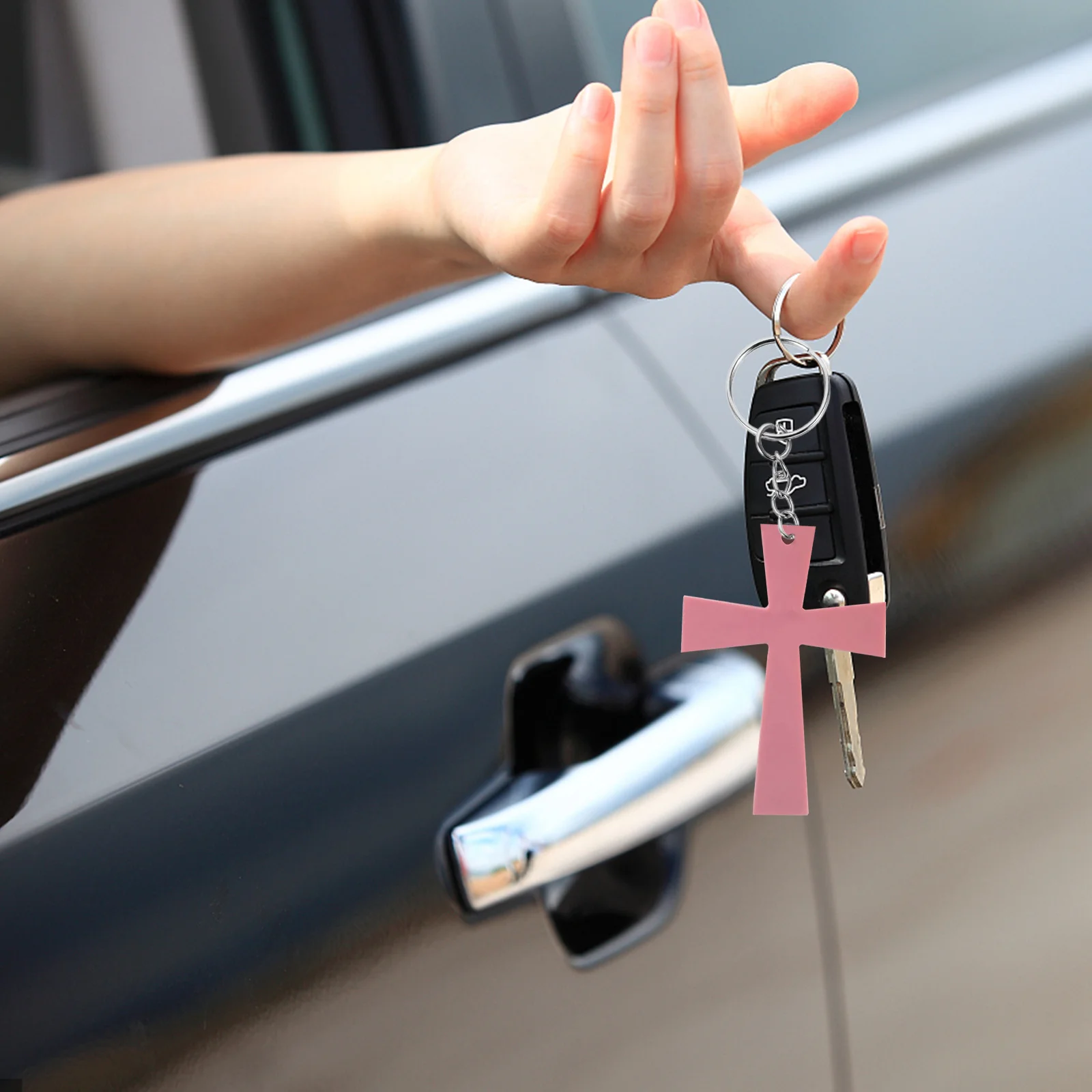 

2Pcs Cross Shape Silicone Mold for DIY Handicrafts Flexible Non Stick Easy Demoulding Silicone Molds Cross Mold