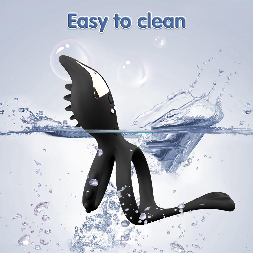 Кольцо на член с дистанционным управлением, вибратор, стимулятор клитора, рукав для кольца пениса, секс-игрушки для мужчин, пар, мужские кольца на член целомудрия