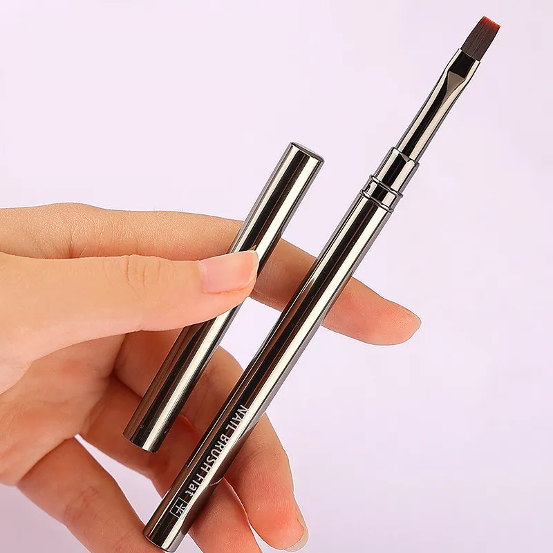 1/12 SZT. Aluminiowy Rysik do Paznokci do Malowania, Rzeźbienia Kwiatów, Linii, Rysowania Liści, Pasków, Manicure