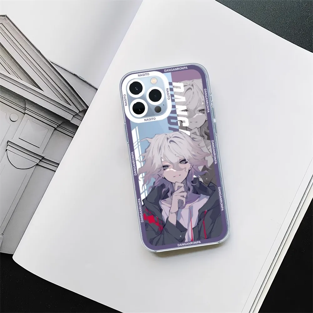 Danganronpa Phone Case For iPhone 11 12 Mini 13 14 15 Pro Max Transparent Shell