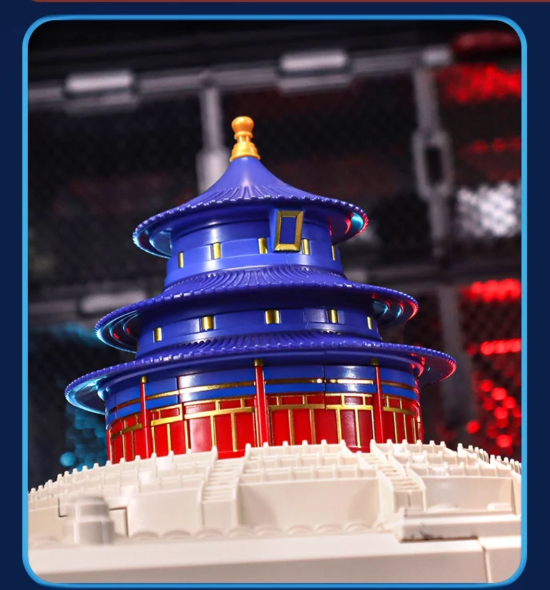 Transformacja LIJIANG Transformacja XT-1952 Świątynia Nieba Starożytny Budynek Robot Chiny Tian Tan Figurka Akcji Zabawka