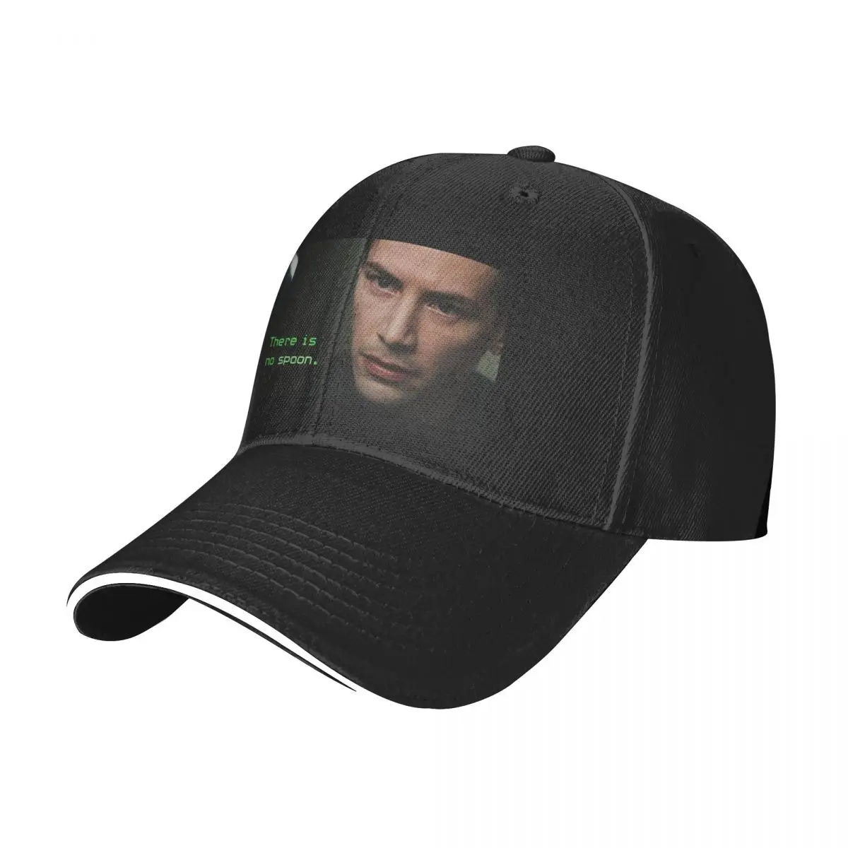 The Matrix - There is no spoon. Baseball Cap Golf Wear Brand Man cap Visor Women's Men's