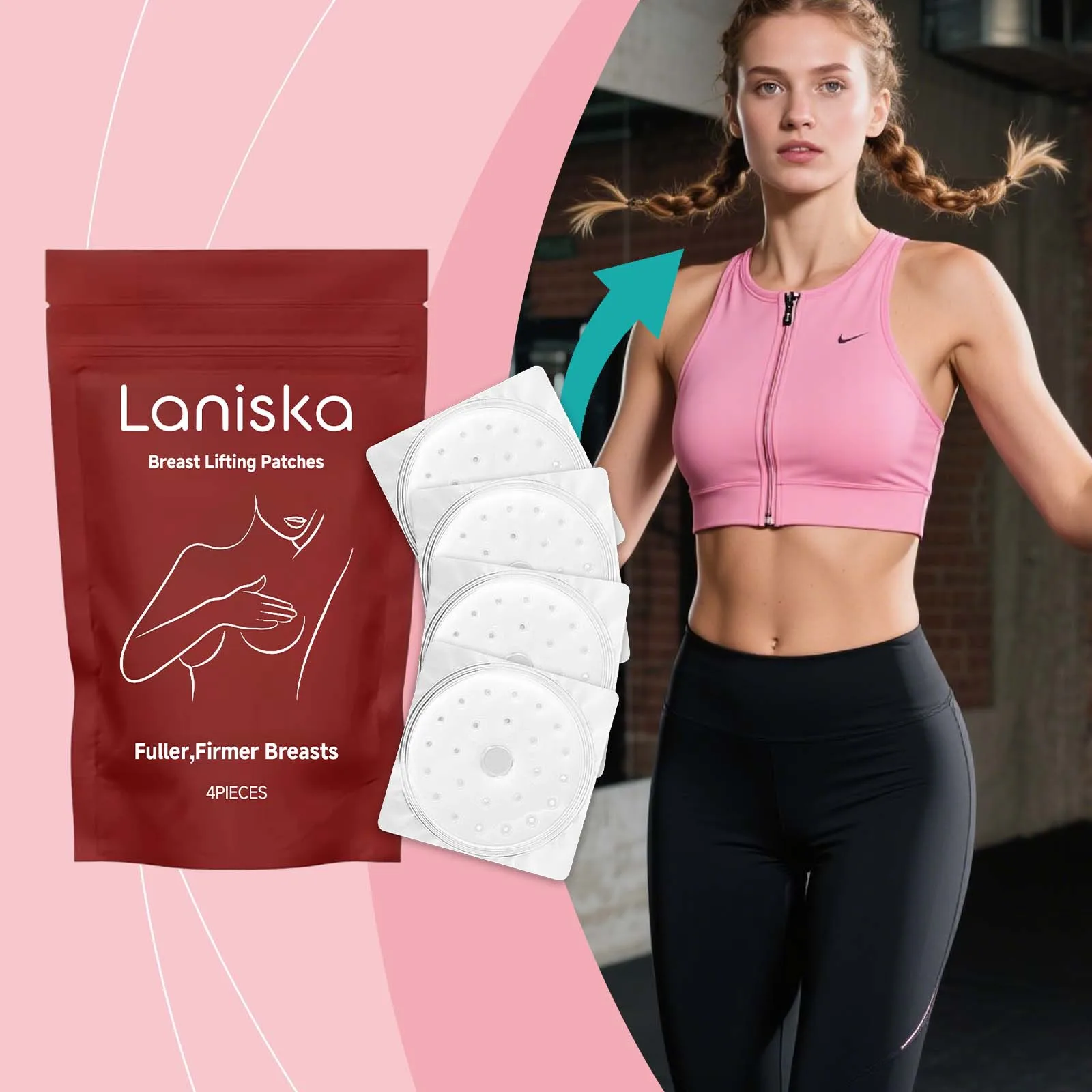 

Breast Enlargement Patch Bust Lifting Paste Enhancement Moisturizing Firmer Anti-Sagging Plump Invisible Women Beauty Chest Care