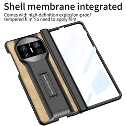 Magnet Leather Holder Case For Huawei Mate X3 Hinge Full Cover Anti-knock luxury Cases For Mate X 3 Mate-X3 MateX3