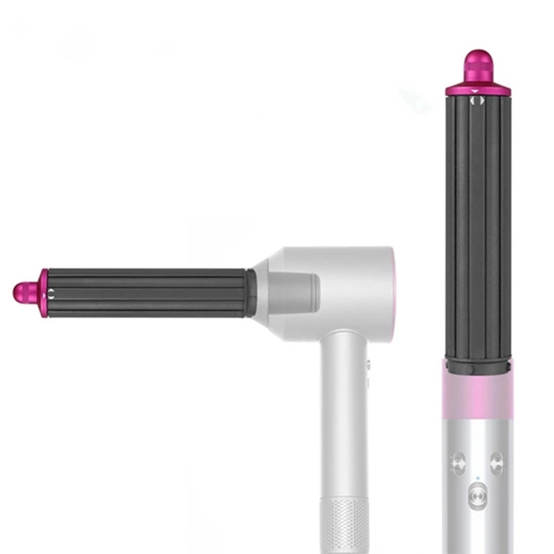 Long Hairstyler For Dyson Airwrap Supersonic Hair Curler Nozzle Automatic Curling Iron with Adapter Hair Accessories Women Rose