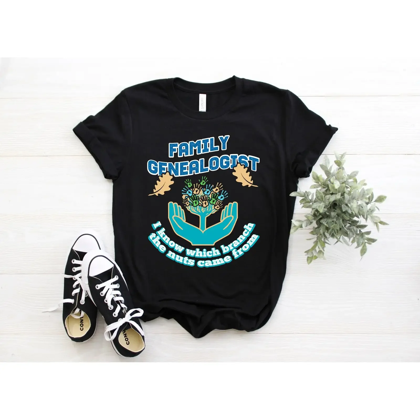Family Genealogist Funny Quote Tree Ancestry Lover T shirt Genealogy Fan Research  vintage Washed fashion Slightly graphic Soft
