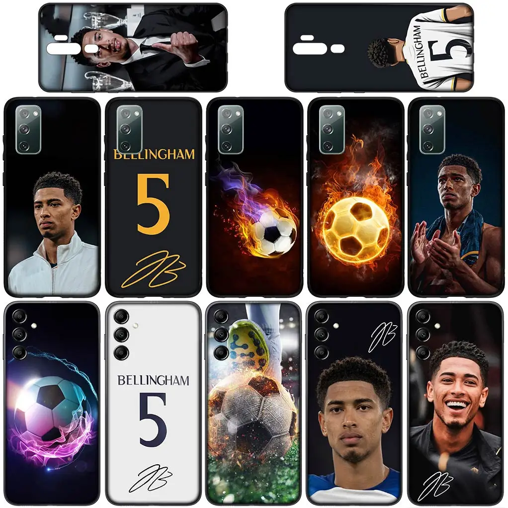 Soccer NO 5 Football No5 Number Cover Phone Case per Samsung Galaxy Note 20 Ultra 10 8 9 S10 Lite S9 A6 A8 Plus A9 Coque