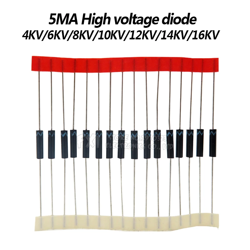 10PCS 5MA 4KV/6KV/8KV/10KV/12KV/14KV/16KV  High voltage diode NEW 2CL69A 2CL70A 2CL71A 2CL72A 2CL73A 2CL74A 2CL75A