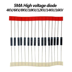 10PCS 5MA 4KV/6KV/8KV/10KV/12KV/14KV/16KV  High voltage diode NEW 2CL69A 2CL70A 2CL71A 2CL72A 2CL73A 2CL74A 2CL75A