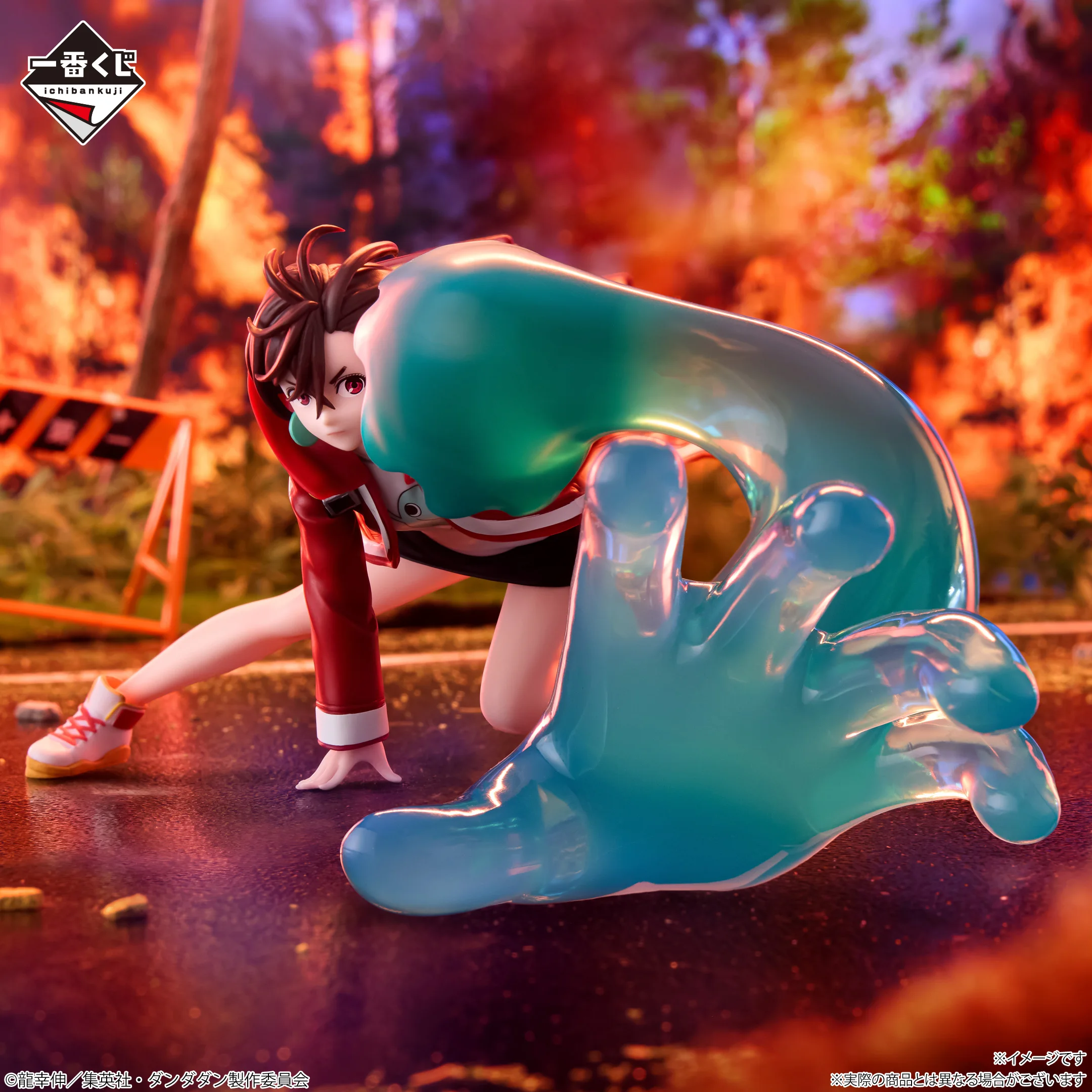 In Voorraad Originele BANDAI Ichiban Kuji DAN DA DAN Huis van Curses Ayase Momo Getransformeerd Okarun Figuur Anime Model Echt Speelgoed