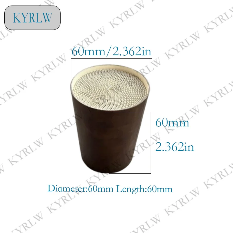 

motorcycle exhausts system 60*60mm catalytic converter metal honeycomb substrate motorcycle catalyst