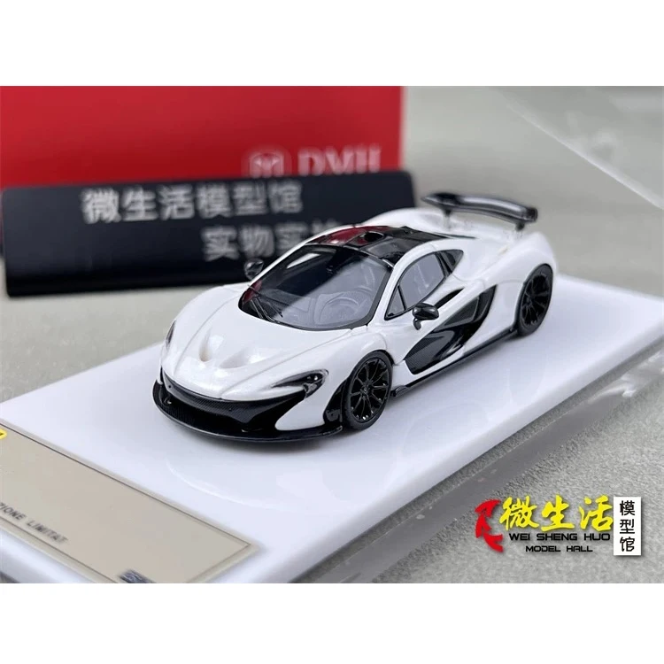 Newly Stocks DMH 1:64 Mc la ren P1 White Color resin model car in 2024