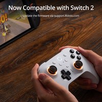 8BitDo Ultimate 2 Bluetooth Controller Wireless Gamepad for Nintendo Switch, Switch 2, Windows 10/11 with TMR Joystick Accessory