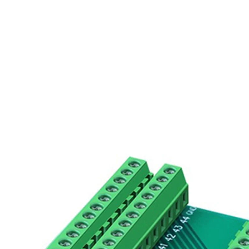 

HDB44 Solder Free Plug Connection Industrial 3 Row D-SUB 44pin Male Female P Pin Hole Plug db44 Breakout Clamps Platinum Adapter