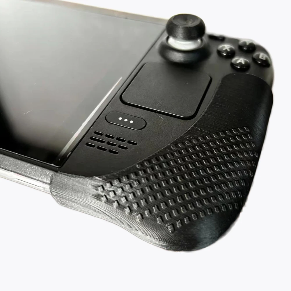 

For Steam Deck Grip DIY 3D Printed Grip Handle For Steam Deck Game Console Holding Handle Ergonomic Design