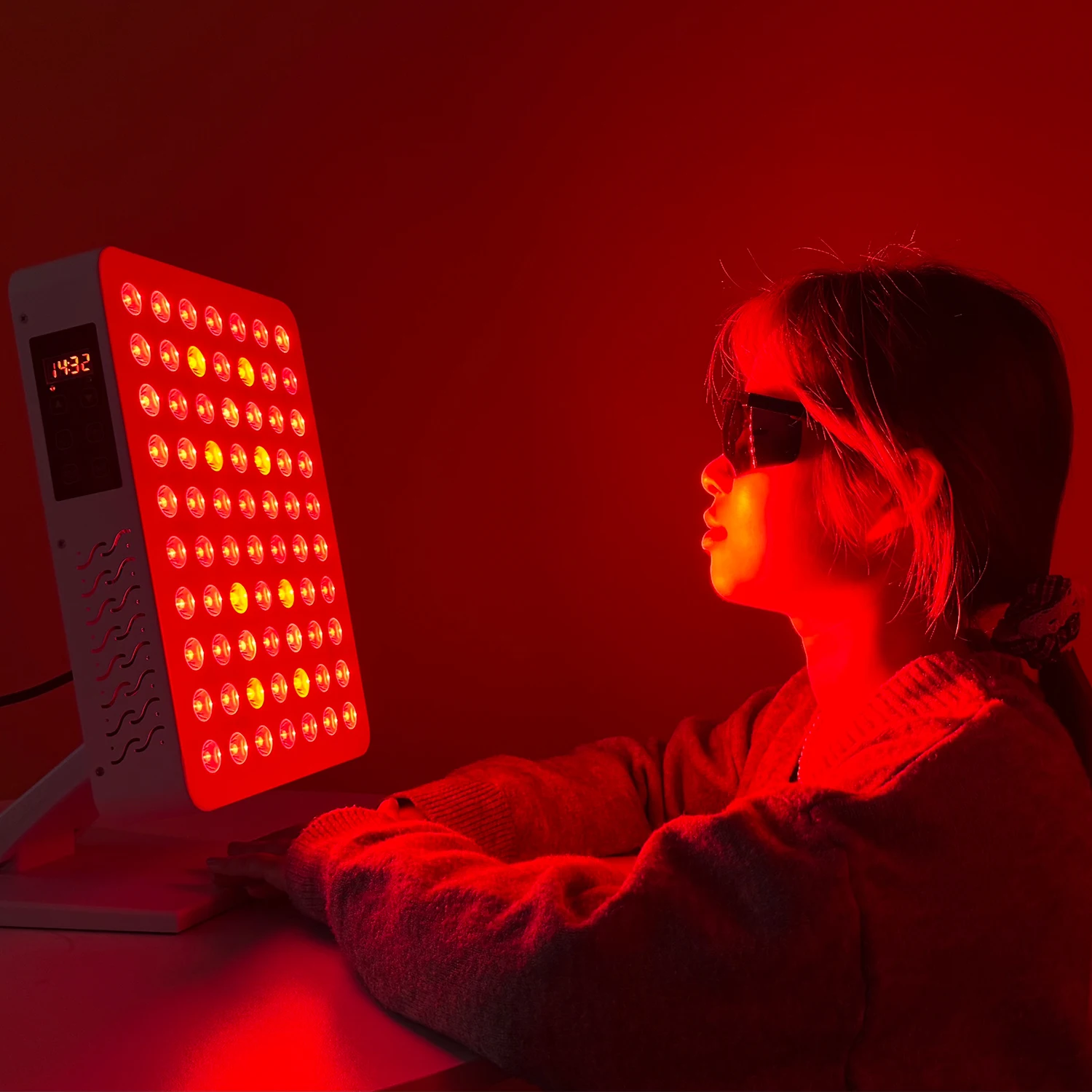 Upgrade Touch Screen Red Light Therapy Lamp Stand Red Light Panel Red Light Therapy Device