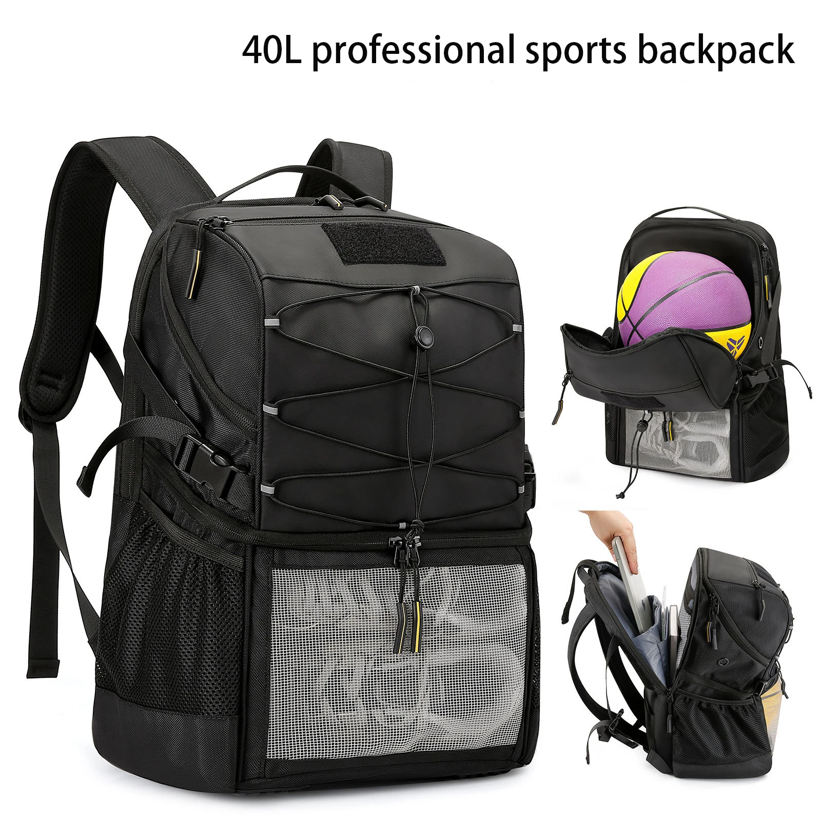 

Men's backpack multifunctional outdoor sports backpack large capacity commuting backpack men's basketball bag