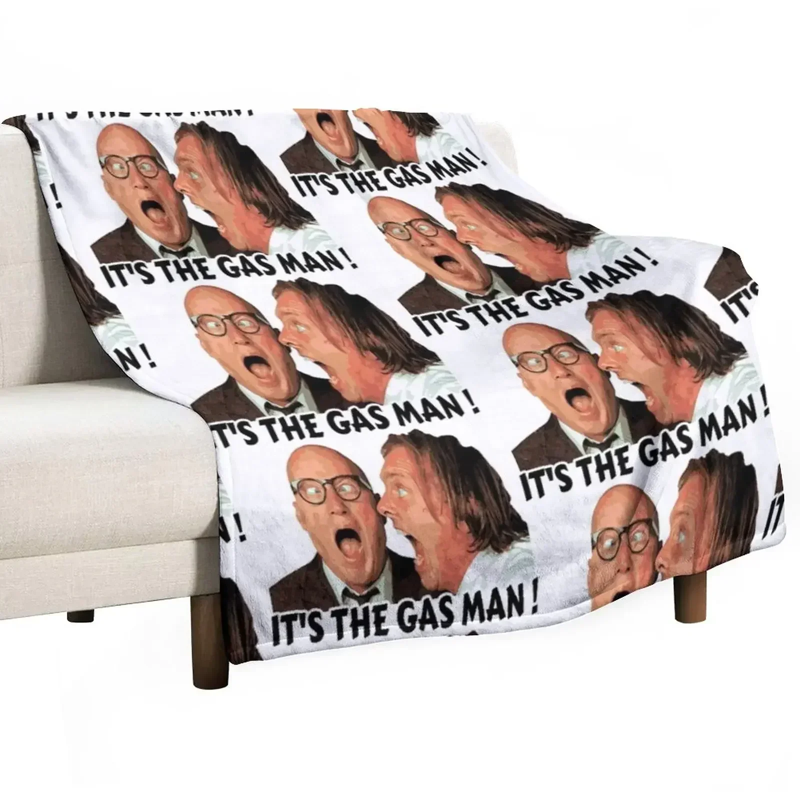 Bottom Ritchie and Eddie - Its The Gas Man Throw Blanket Extra Large Throw Sofa Quilt christmas decoration Flannel Blankets